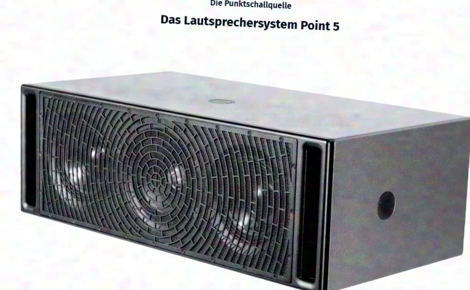Soundworks Elektroakustik Soundworks Point5 + Subwoofer – active reference system (engineering demo) Fully developed reference system that unfortunately never went into serial production