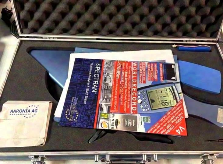 Spectrum Analyzer Industrie SPECTRAN HF-60105 1MHz to 9,4GHz GSM Version