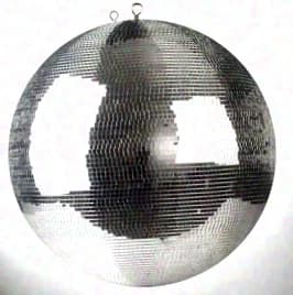 Mirror ball ø 1,0m without motor (in case)