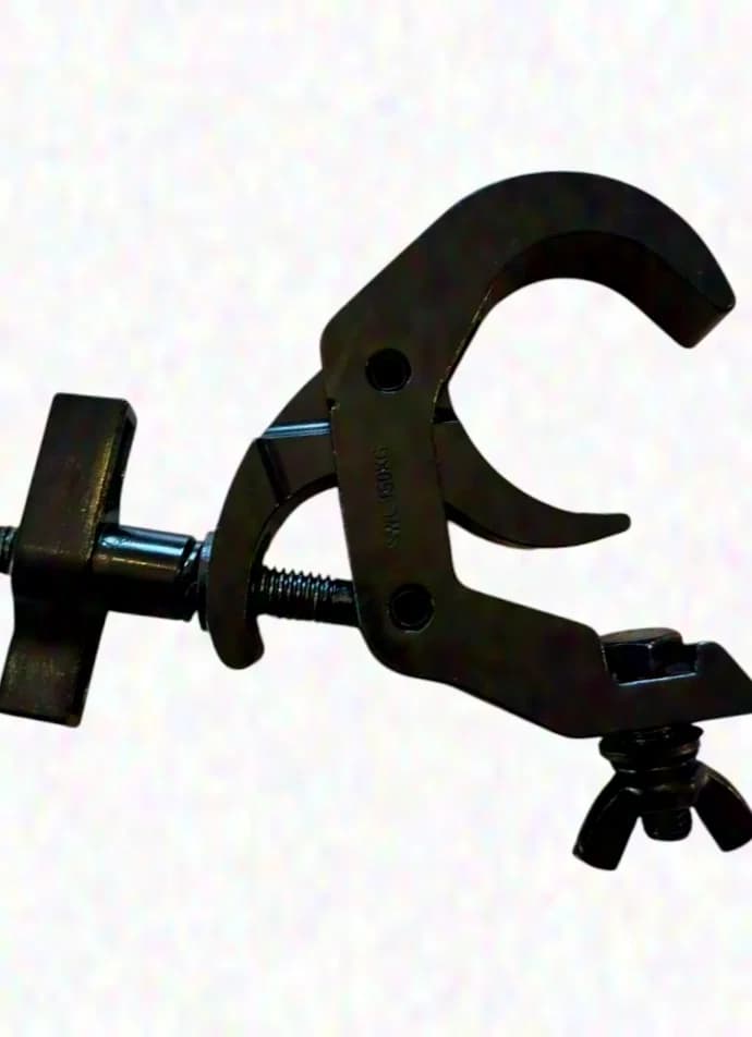 Stagebase 48-62 mm Mounting Hook, 150 kg, TÜV, black, anodized