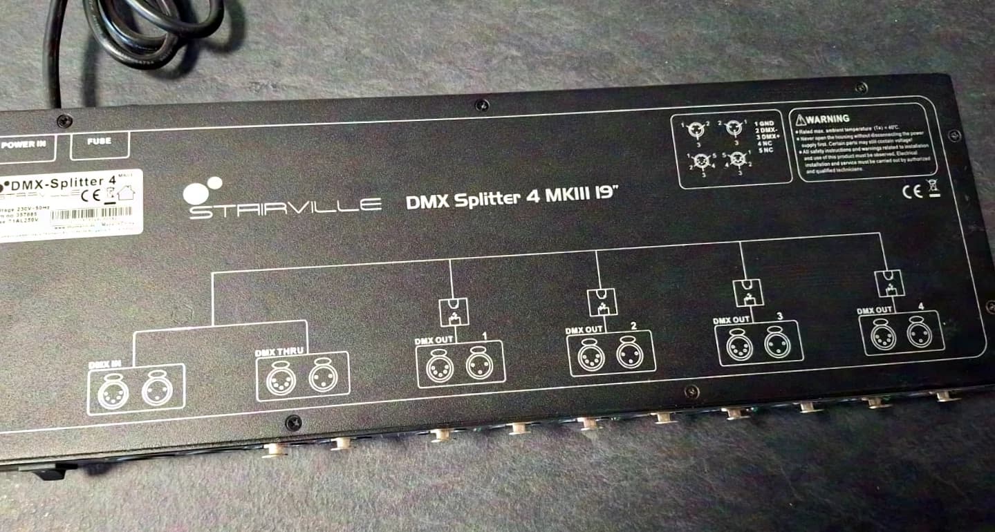 Stairville DMX Splitter 4 MK3 19"