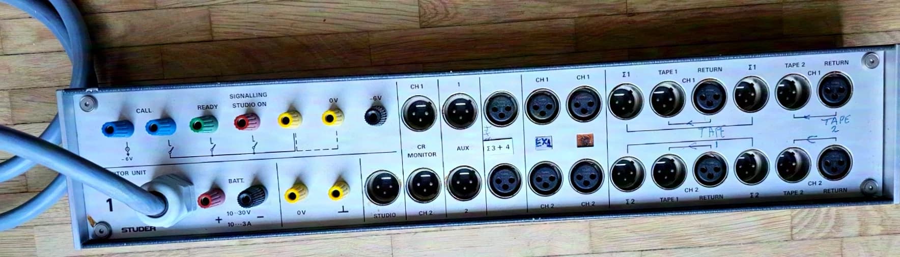 Studer Connection Box 1.960.150 – Breakout/Interface for 961/962