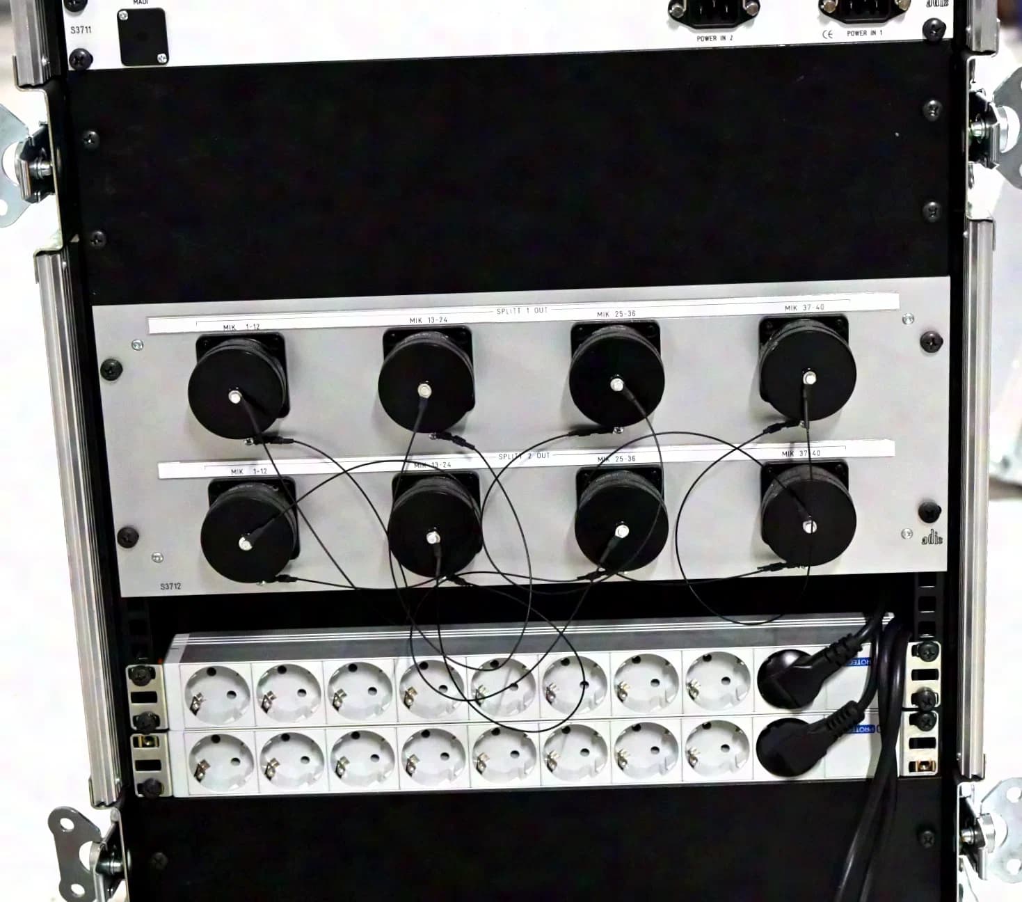Studer D21m Modular I/O with patch