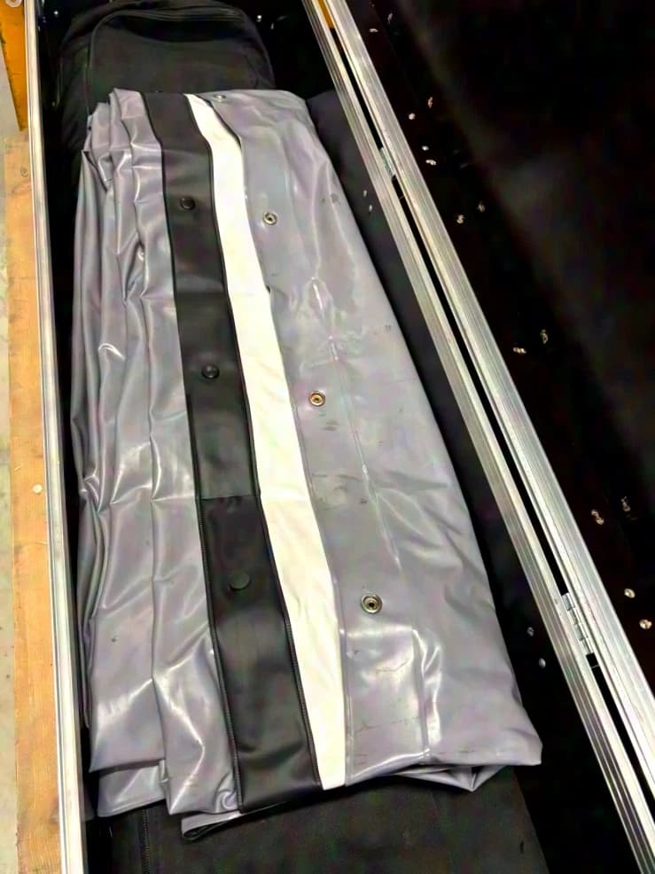 Stumpfl screens 2.80x2m or 4x3m