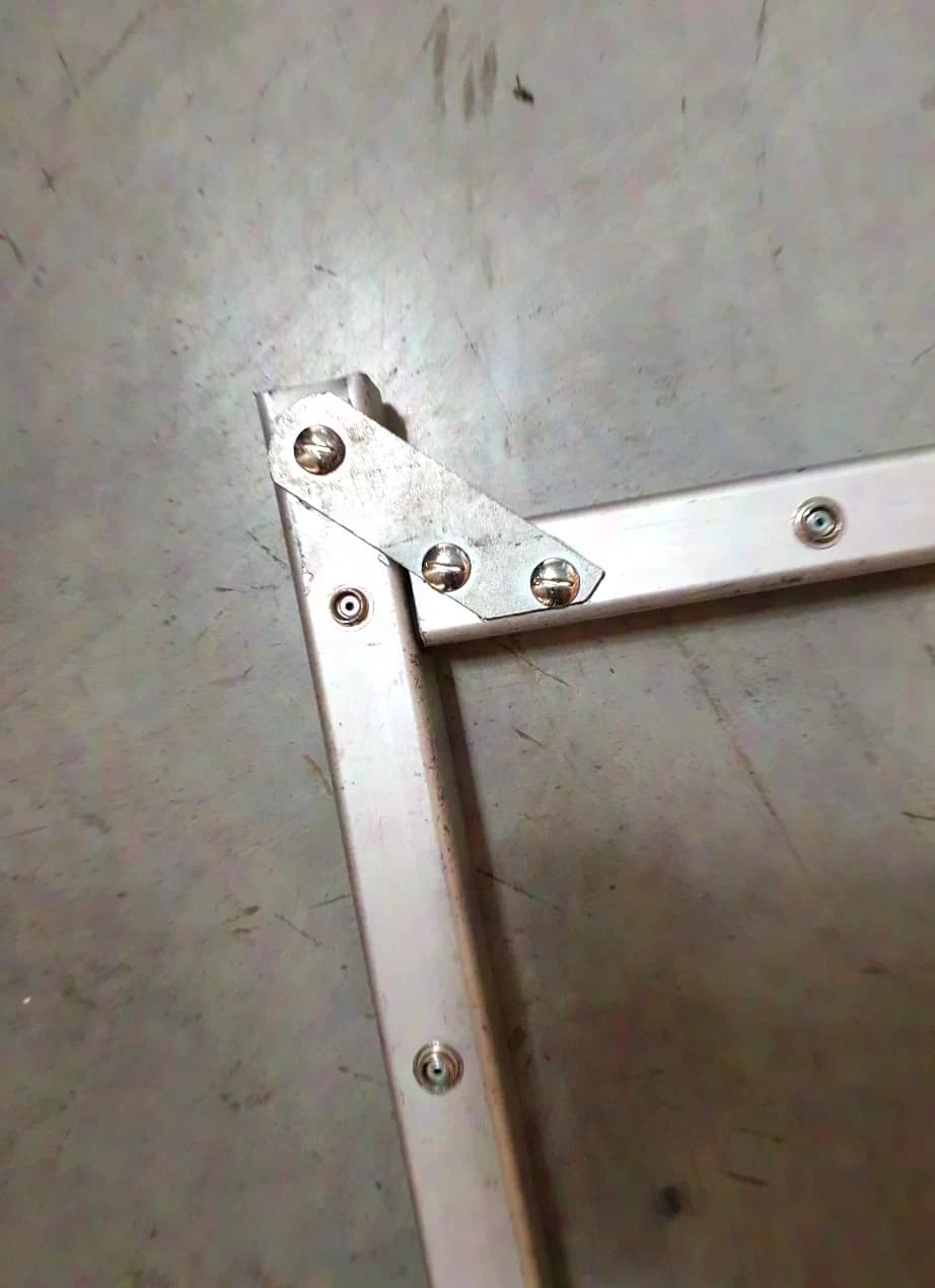 Stumpfl screen frame 210x210 + 2 feet