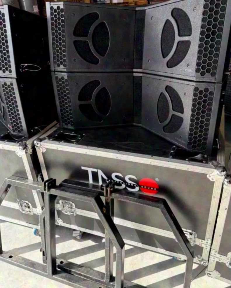 TASSO KF310 Line-Array System 12 pcs. incl. Case