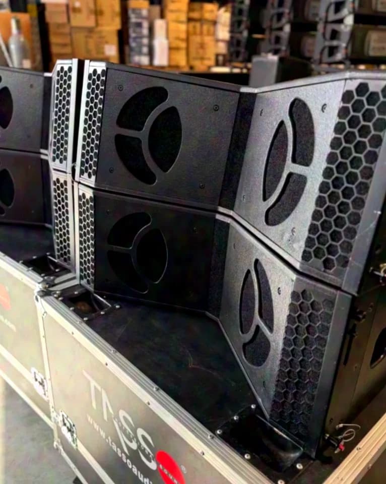TASSO KF310 Line-Array System 12 pcs. incl. Case