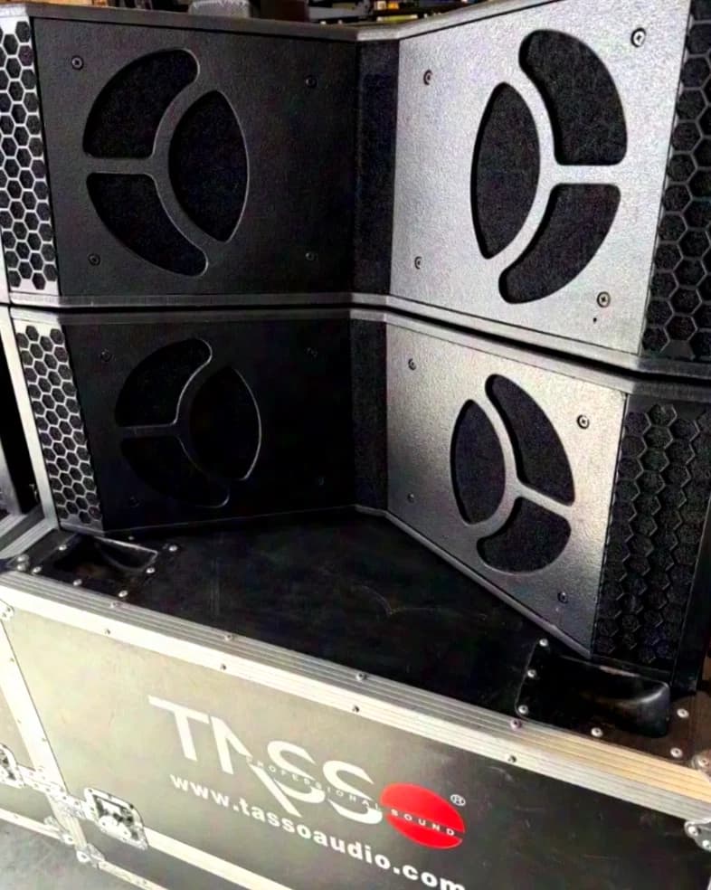 TASSO KF310 Line-Array System 12 pcs. incl. Case