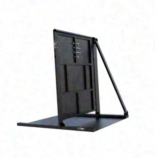 TEGO PRO Crash Barrier - Gate with cable routing - BLACK