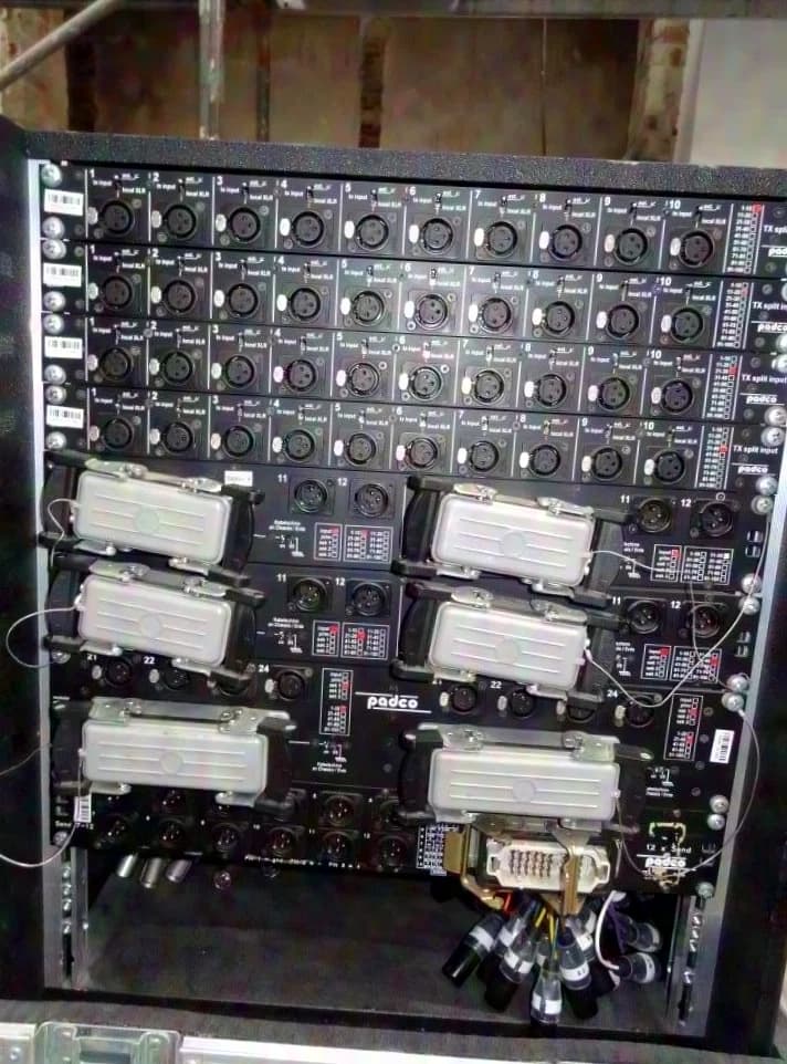 TEQSAS / Padco 40-channel passive splitter, used