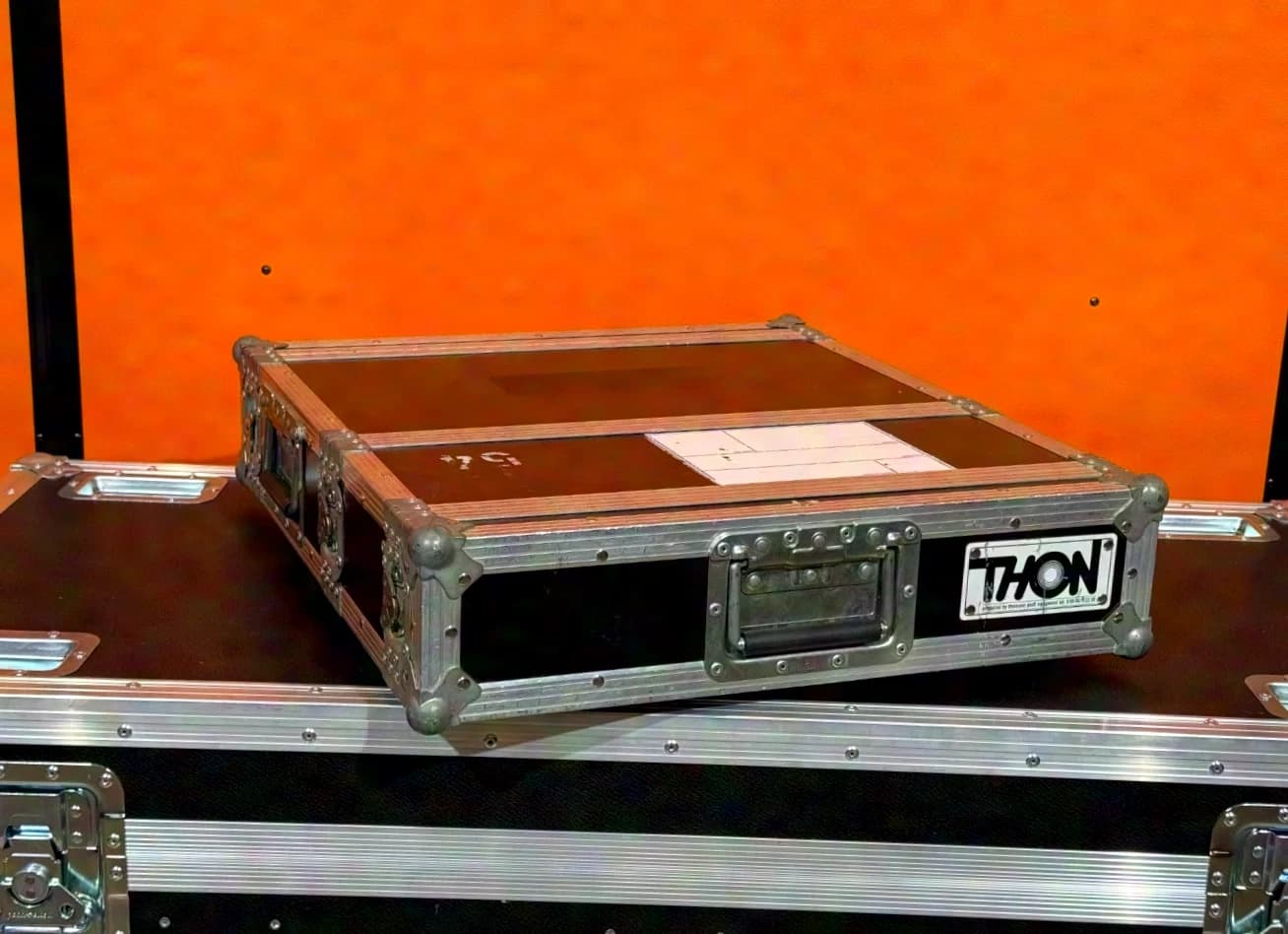 THON Dual CD Player Case 2x 2HE Rack