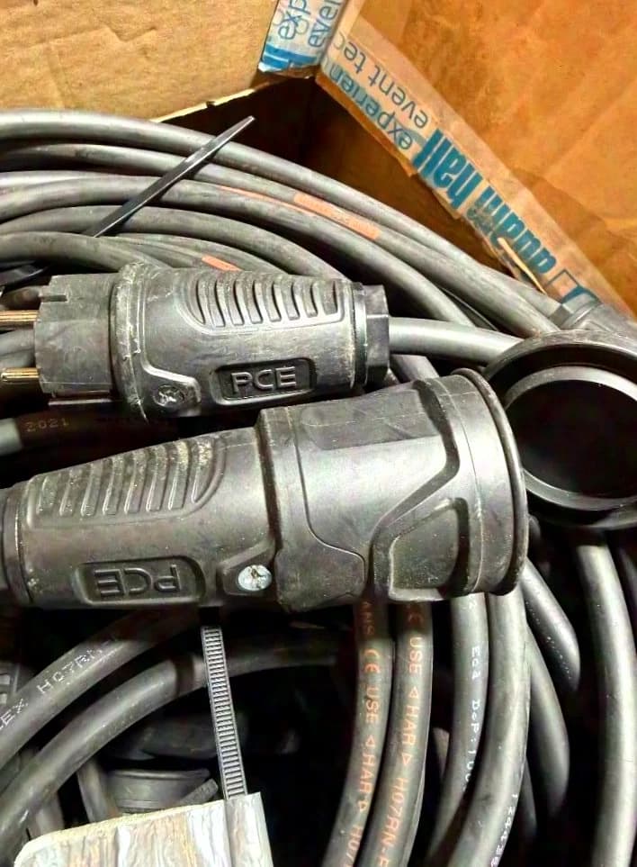 TITANEX PCE Schuko Cable Set, Titanex H07RN-F 3G1,5, PCE