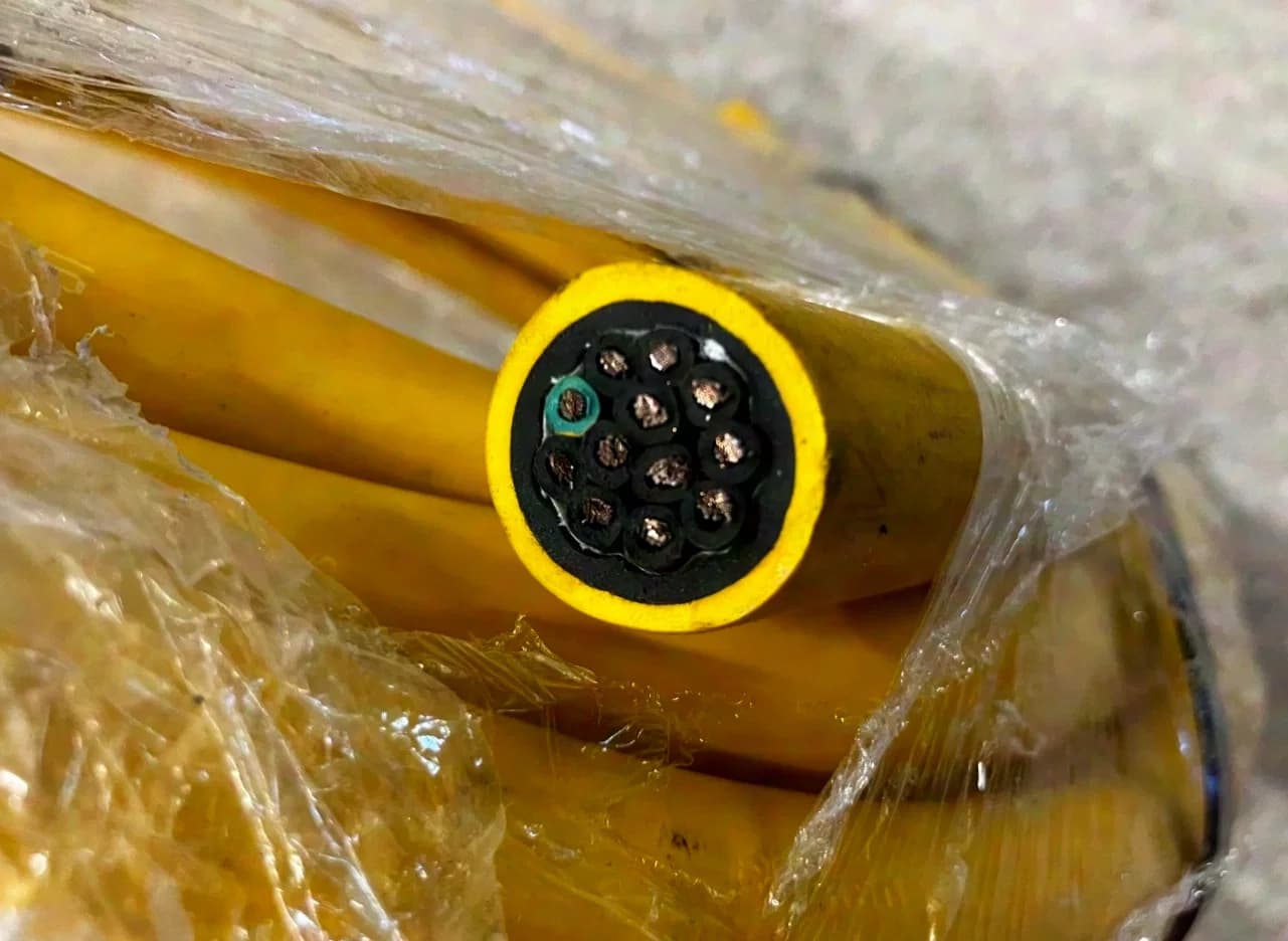 TKD cable (Jobarco) NSSHÖU-JZ 12x2.5mm² rubber-sheathed cable multi-core – NEW, 10m roll