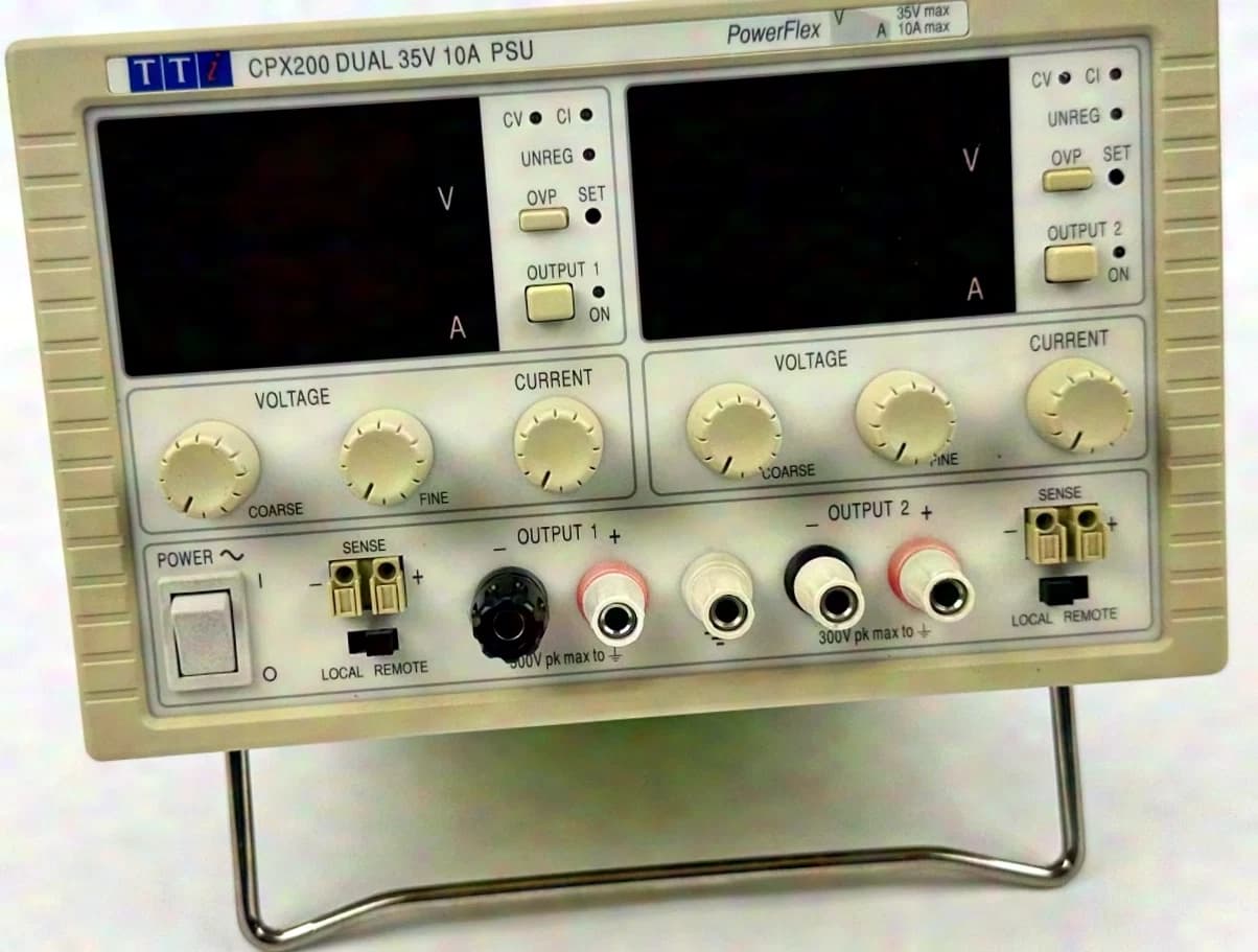 TTi CPX200 Bench Power Supply, Adjustable, 2 Output, 0 V, 35 V, 0 A, 10 A