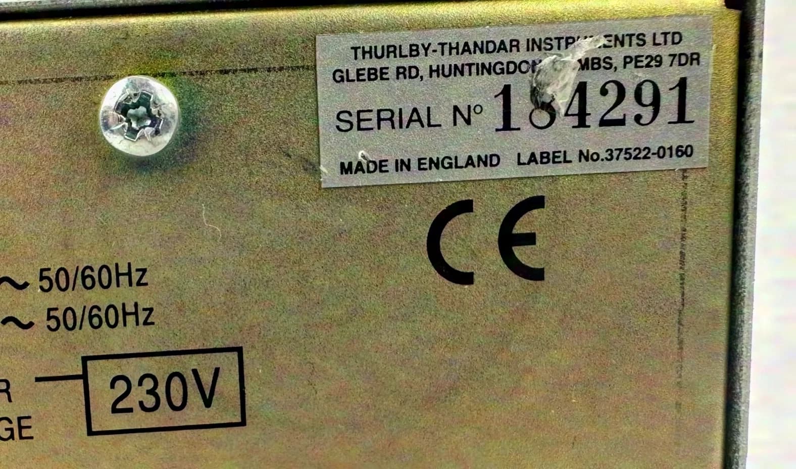 TTi CPX200 Bench Power Supply, Adjustable, 2 Output, 0 V, 35 V, 0 A, 10 A