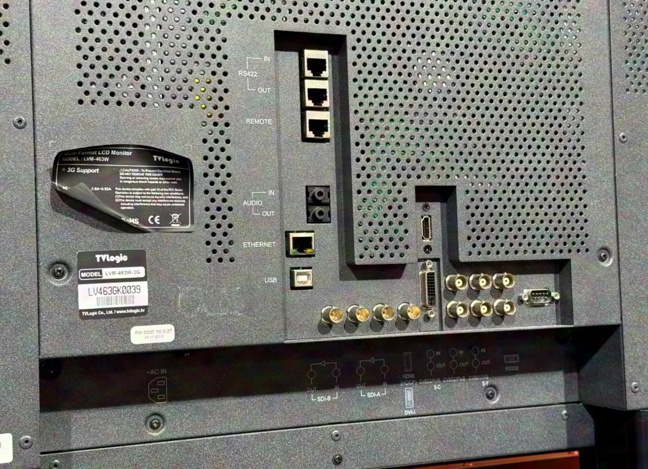 TVLogic LVM-463W 3G Support Multi Format LCD Monitor