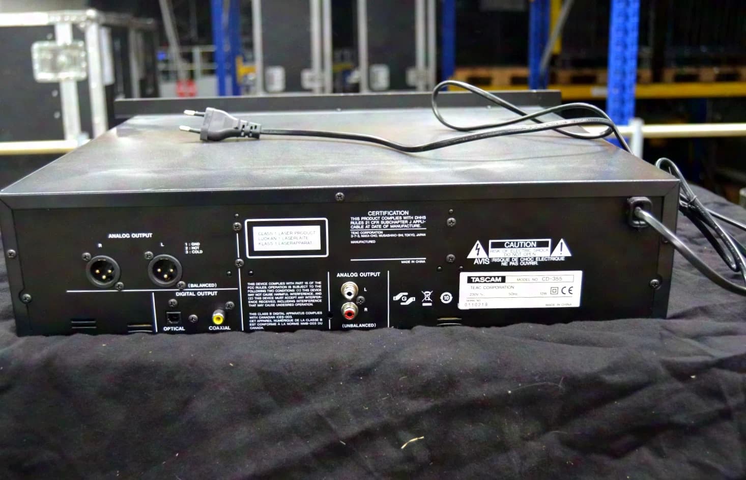 Tascam CD-355 5-disc CD changer