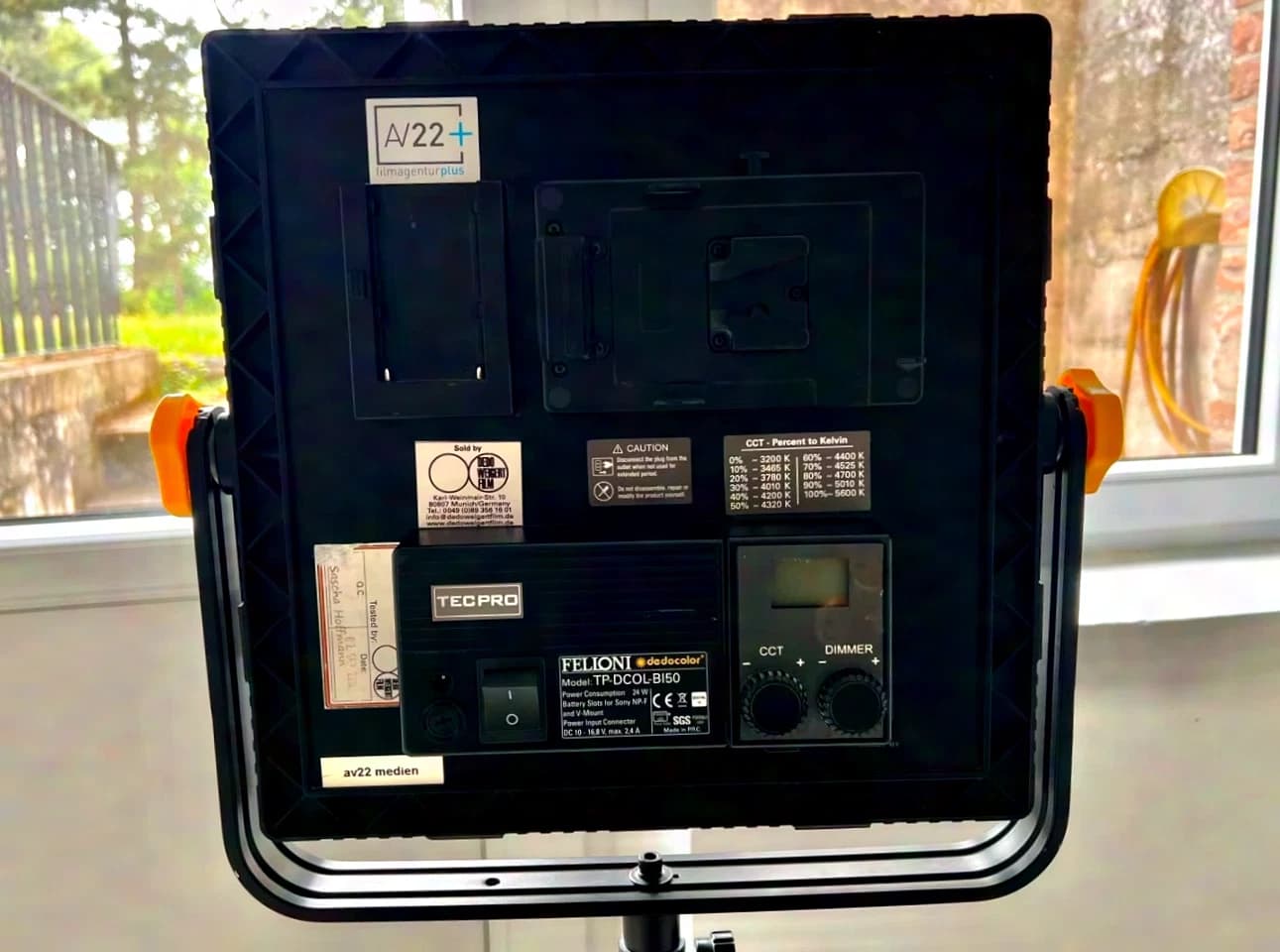 TecPro Felloni TP-DCOL-BI50 panel lights incl. bag