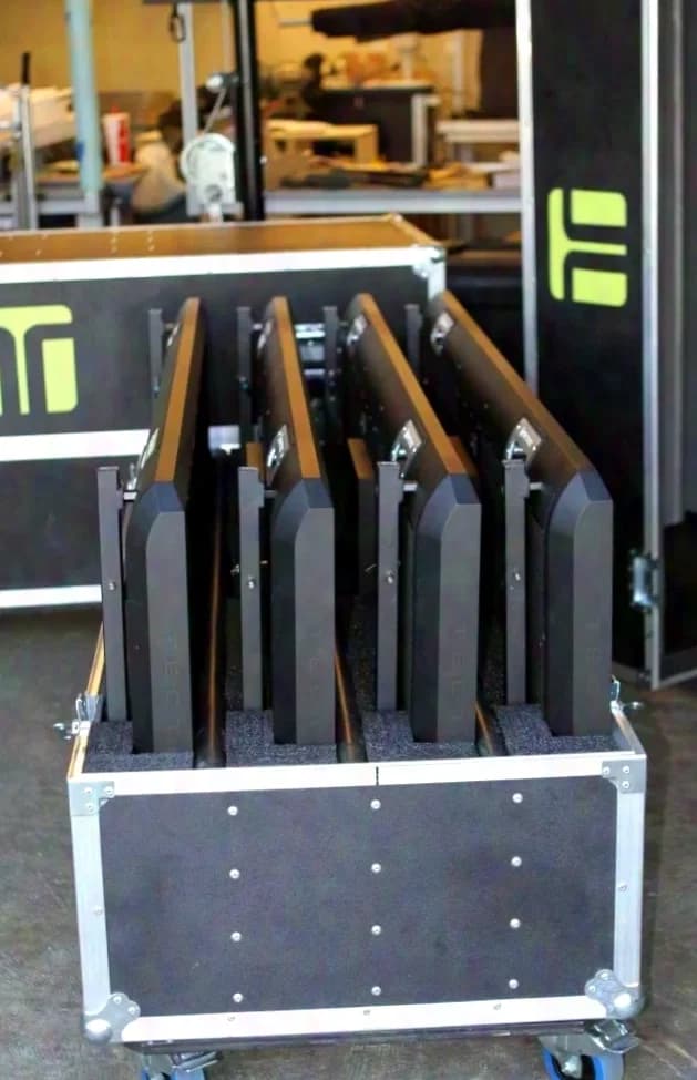 Tectonic PL-11 BK passive, 2-way PA loudspeaker, ribbon tweeter