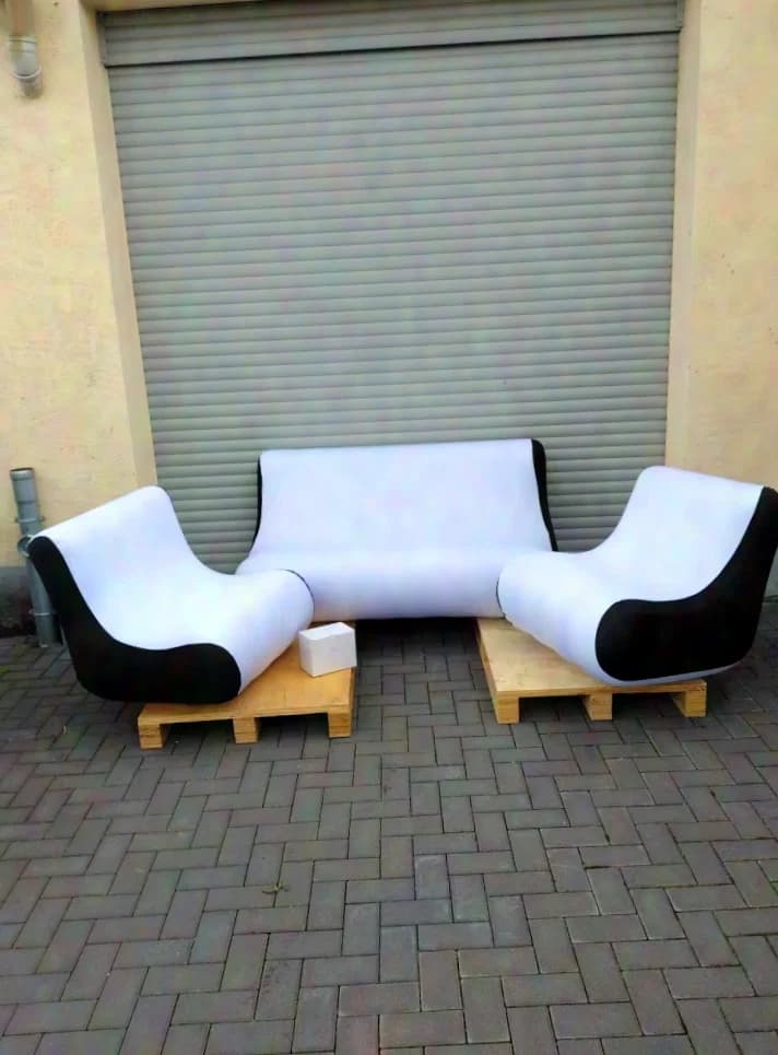 Tego pro AIR seating group Chair Couch white chair sofa beach seating