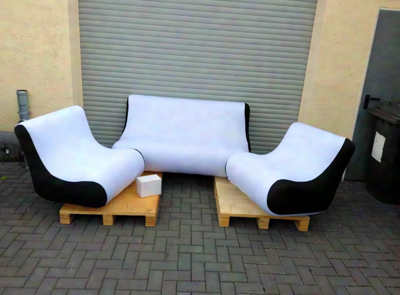 Tego pro AIR seating group Chair Couch white chair sofa beach seating