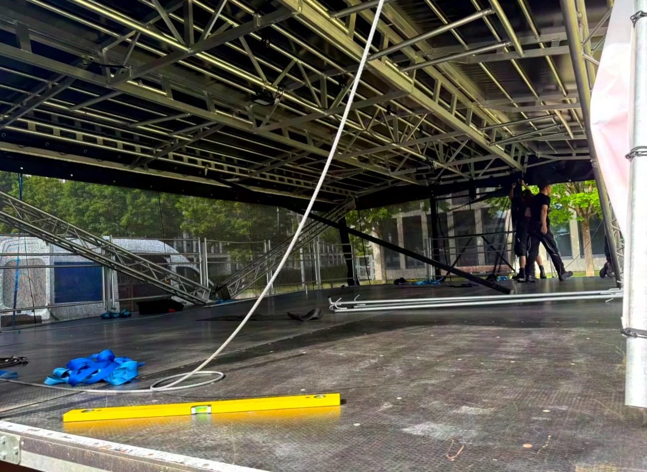 Trailer Stage 60sqm 10x6x7m Mobile Stage, Mobile Stage