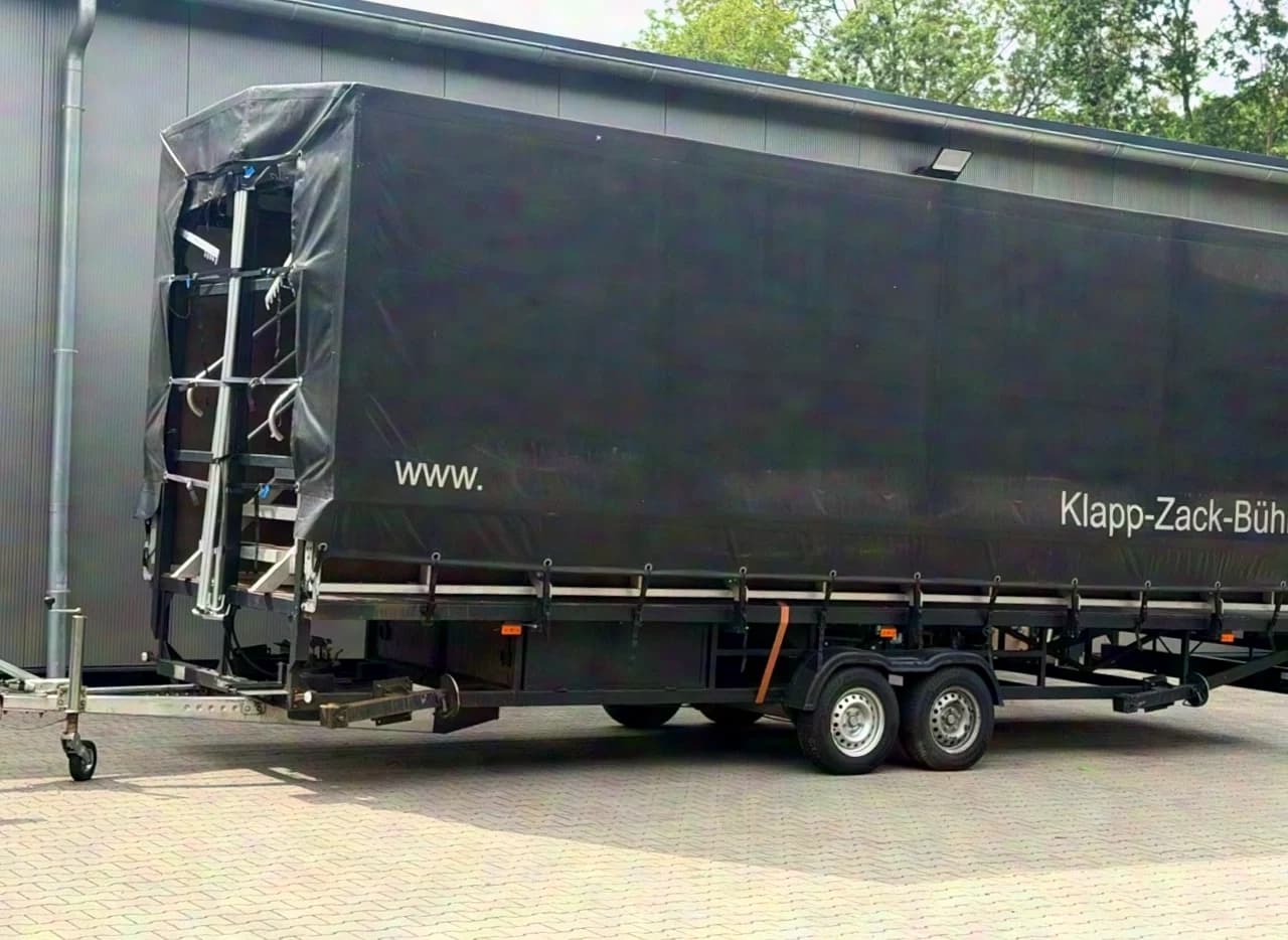 Trailer stage 7.5x6x5m mobile stage ++ immediately available ++