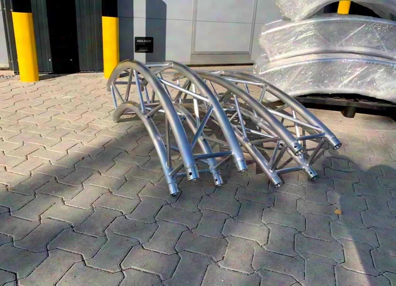 F34 Truss Circles Circular Truss