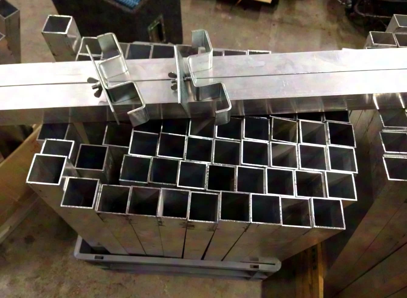 Tüchler plug-in legs for stage platforms, various lengths