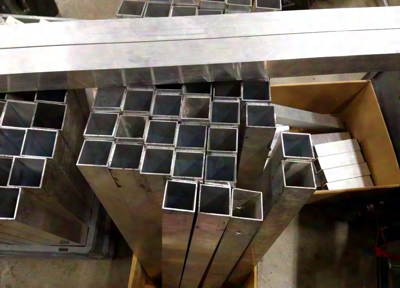 Tüchler plug-in legs for stage platforms, various lengths