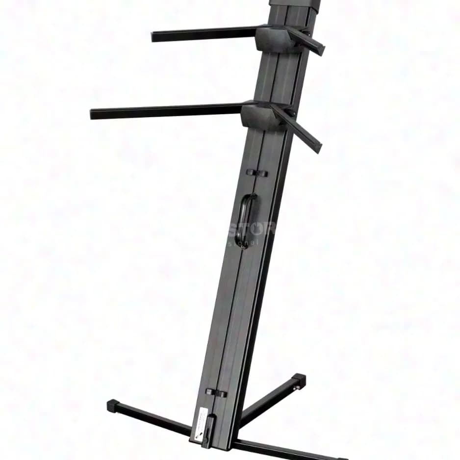 Ultimate Apex double Keyboard Stand Black (K&M Spider Pro)