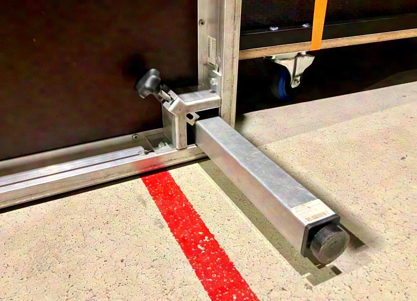 Ultralite stage platform 2m x 1m with 19mm screen-printed plywood (suitable for outdoor use)