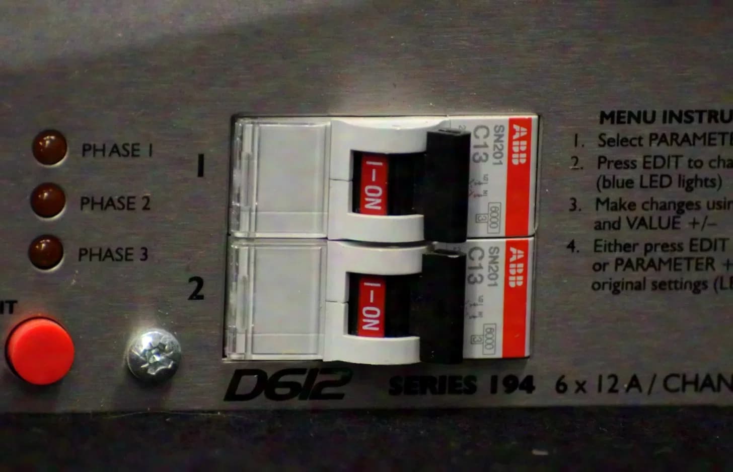 Ultralite Dimmerpack D612 - 6 Channel 2 kW/Channel
