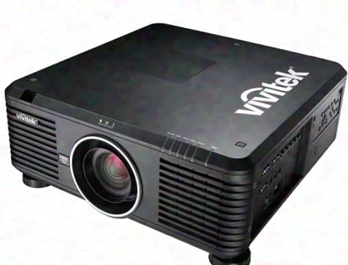 VIVITEK DU6871 DLP Projector with 7300 Ansi-Lumens, 1920x1200 Demoware with only 6 operating hours