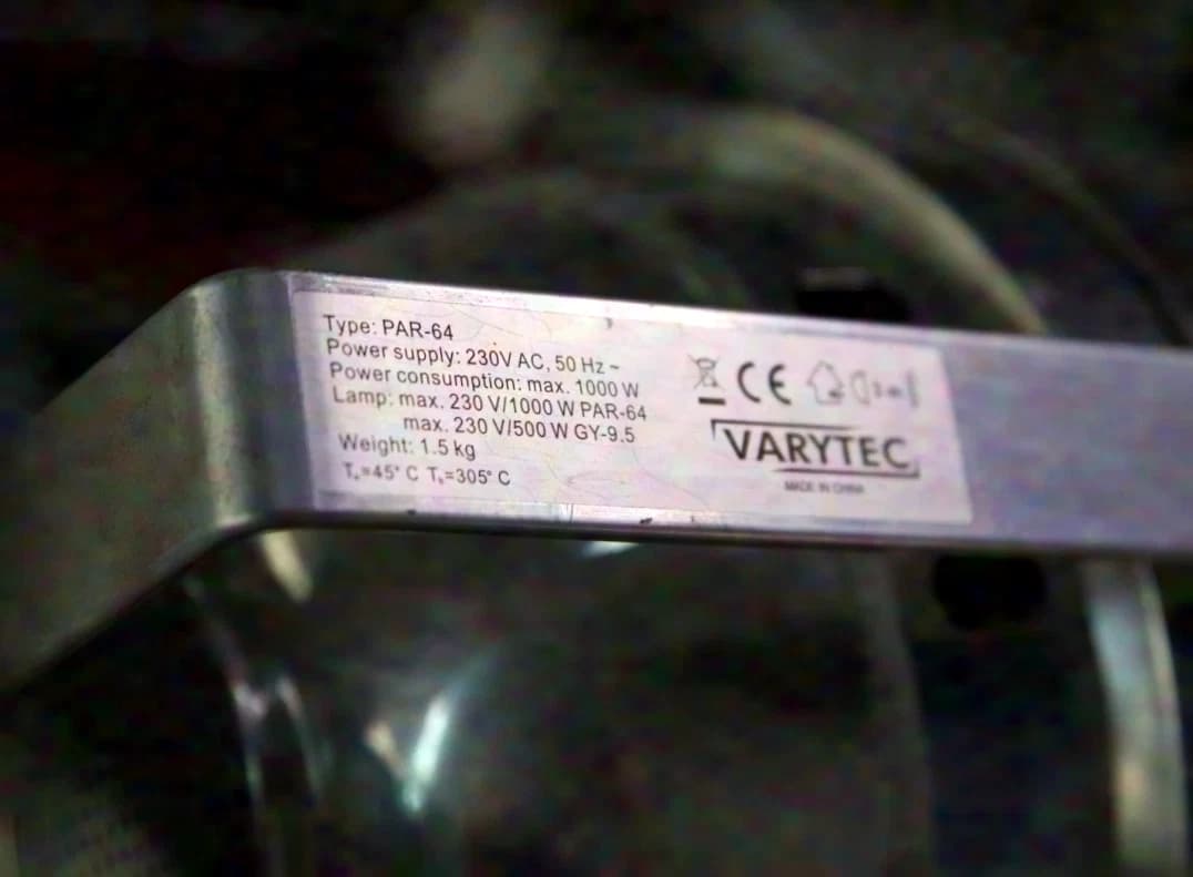 Varytec PAR64 6-bar