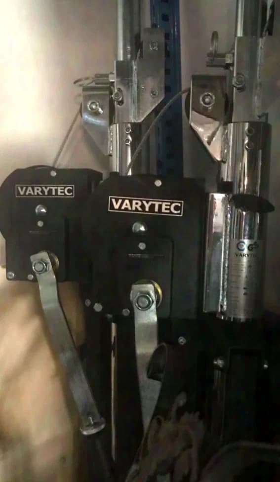 Varytec crank stands, trusses, T-bar, truss receivers, Zarges case etc.