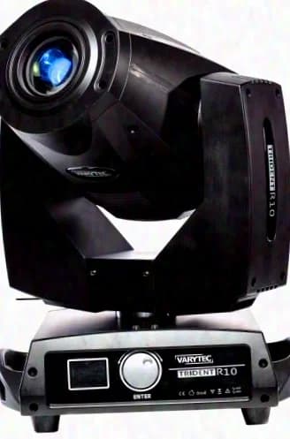 Varytec Trident R10 MK2 silent hybrid Beam / Spot / Wash set of 4 plus spare parts / 1 defective