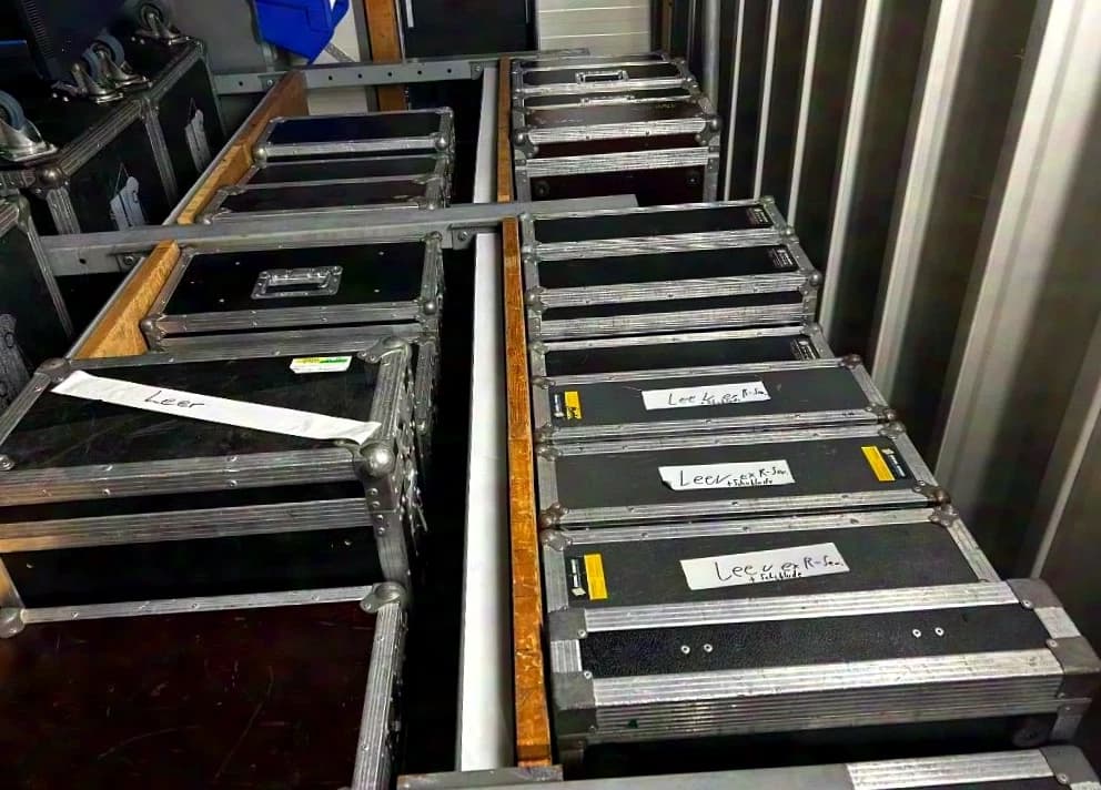 Various Manufacturers Racks 2-6HE Double Door Lot