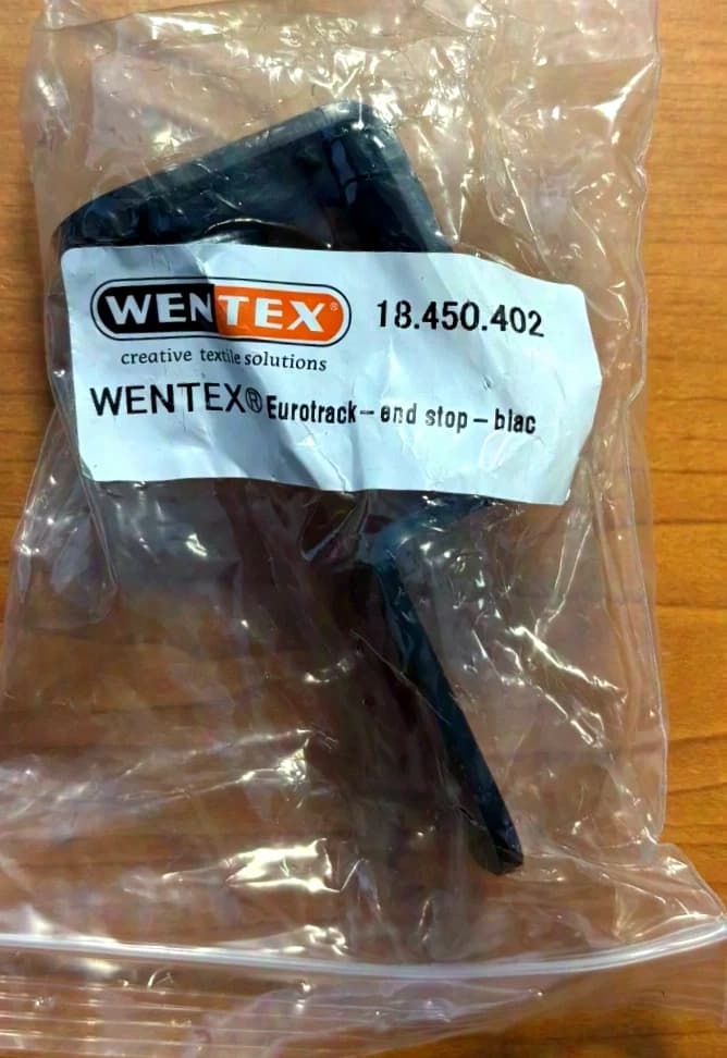Wentex Eurotrack End Stop Black