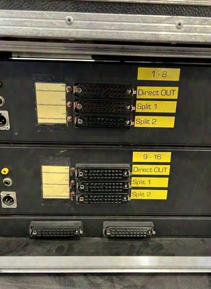XLR Splitter 16 Channels 16/8