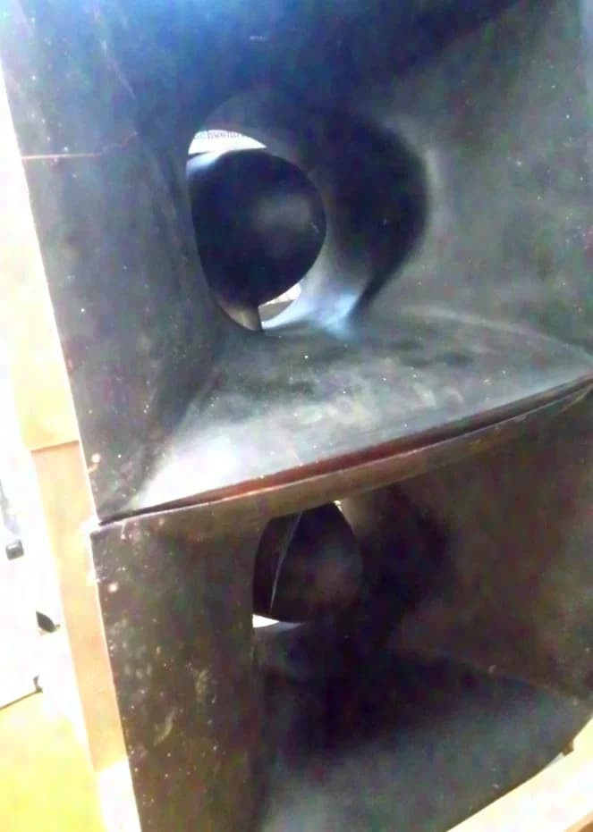 XY Midrange Horn GFK 12" with Phase Plug, for Hobbyists
