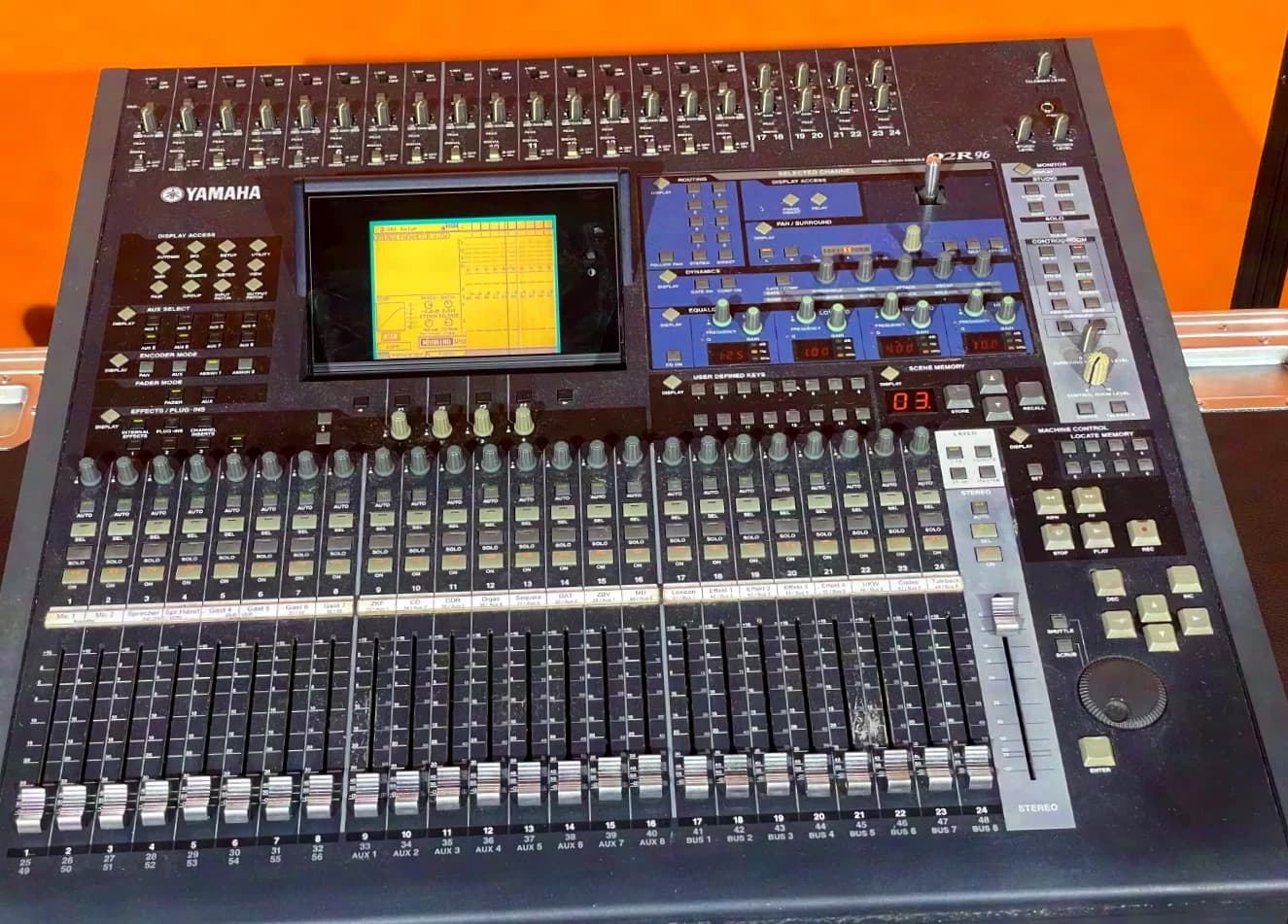 YAMAHA 02R96 Version 2 Digital Mixing Console (Defective)