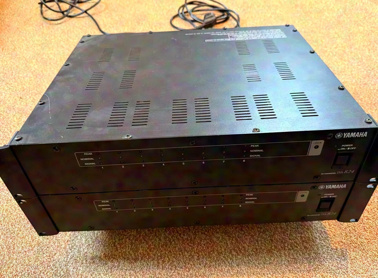 Yamaha DA824 with MY8-AE Audio Converter AES-EBU