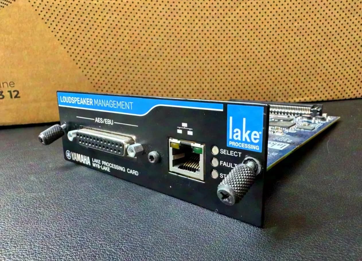 Yamaha Lake Yamaha Lake Processing Card MY8-Lake Loudspeaker Management