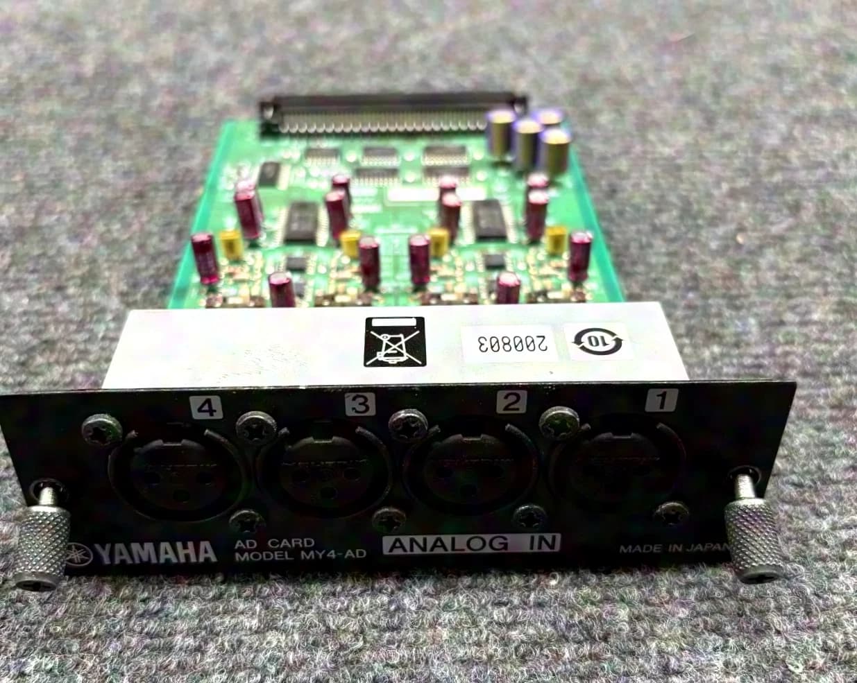 Yamaha MY4-AD 4-channel AD converter for Yamaha CL / QL / M7CL / LS9