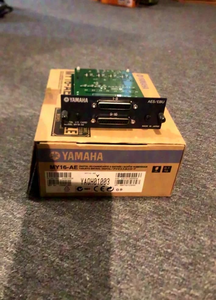 Yamaha MY8-AE and MY16-AE Digital Cards