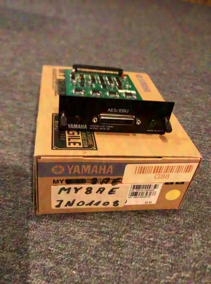 Yamaha MY8-AE and MY16-AE Digital Cards