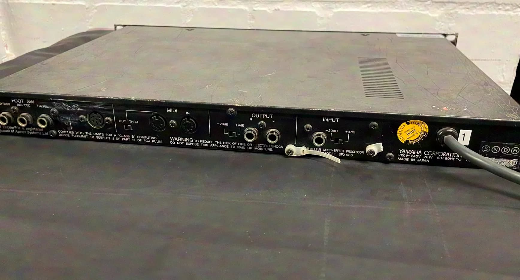 Yamaha SPX 900 Multi-Effects Processor
