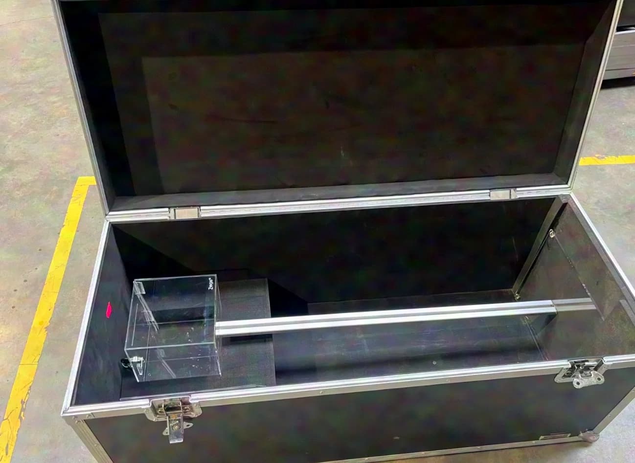 Zeigis ballot box in case