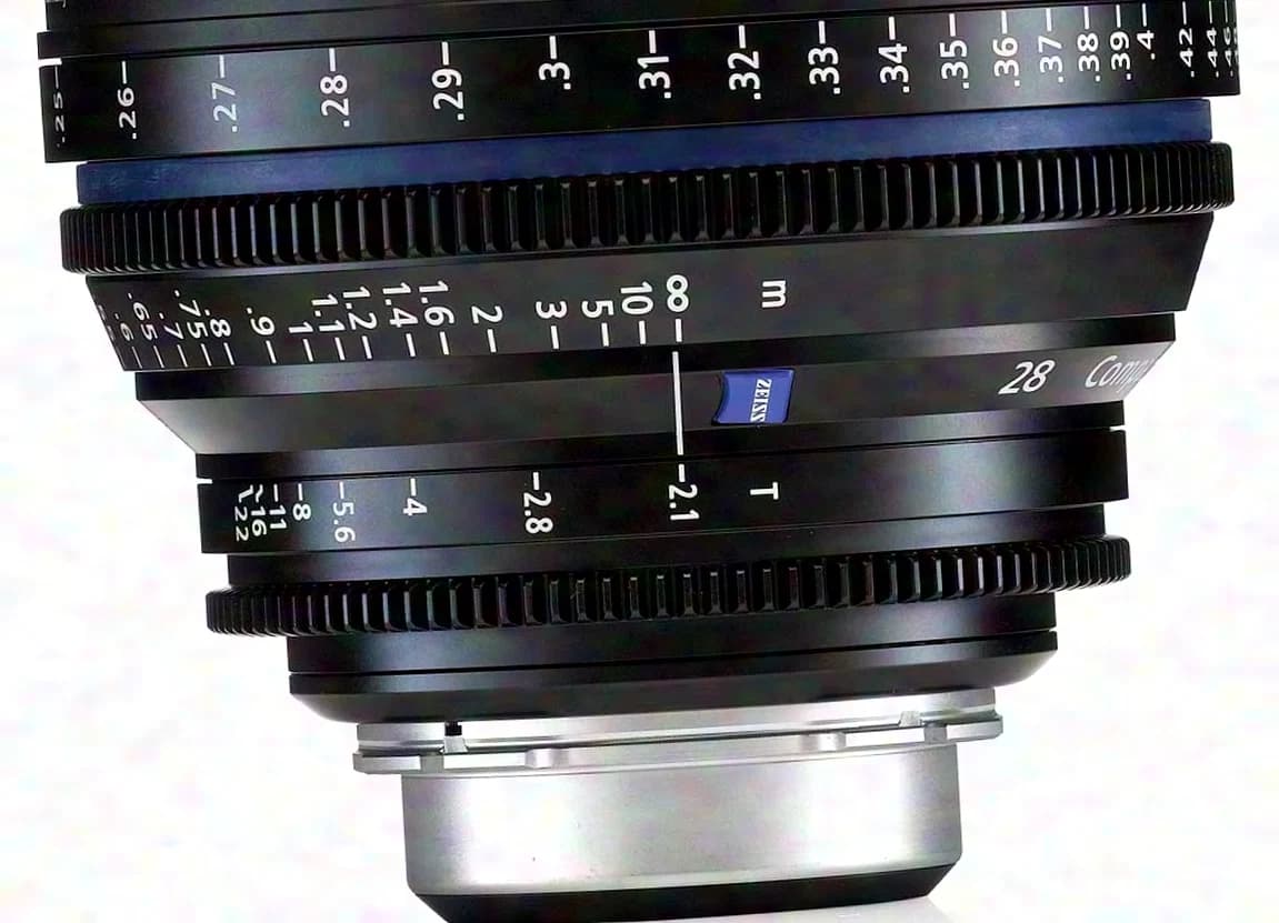 Zeiss Compact Prime CP.2 10pcs Camera Lens Package